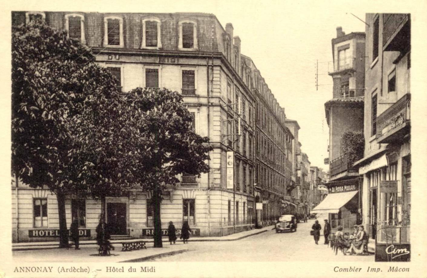 Hotel Du Midi Annonay Eksteriør bilde